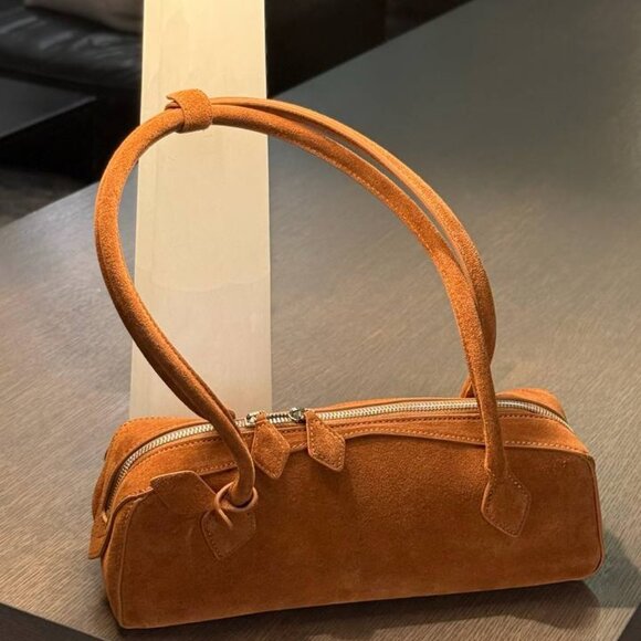 Genuine Suede Bag — Style and Luxury in Every Move - Picture 12 of 13